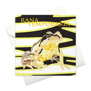 kort m kuvert: "Vanlig groda"