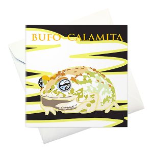 card w envelope: "Natterjack toad"