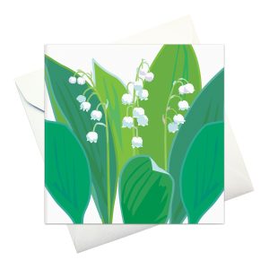 card w envelope: "Lily of the Valley"