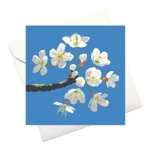 card w envelope: "Cherry Blossom"