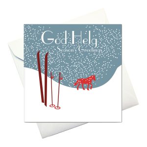 kort m kuvert: "God Helg"