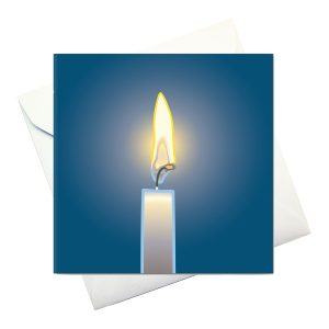 card w envelope: "A Candle"