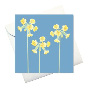 card w envelope: "Cowslip Primrose"
