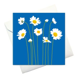 card w envelope: "Daisies"
