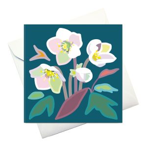 cardw envelopes: "Hellebores"