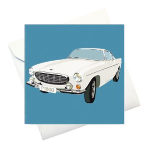 kort m kuvert: "Sportbilen Volvo P1800 -67"