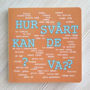 anteckningsbok: "HUR SVÅRT KAN DE VA??"