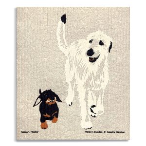 Swedish dishcloth: "Besties"
